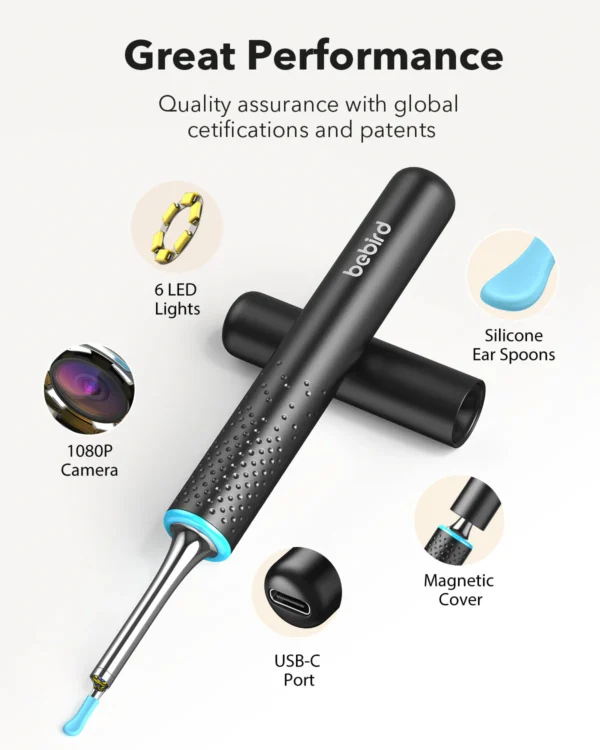 گوش پاک کن هوشمند Bebird EarSight Cleaner - Image 3