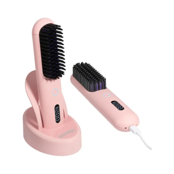 اتو مو بی‌سیم Wireless Hair Straightener HB3