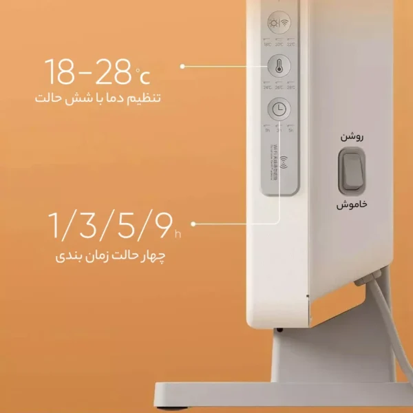 Alternative view of بخاری برقی هوشمند شیائومی KRDNQ03ZM