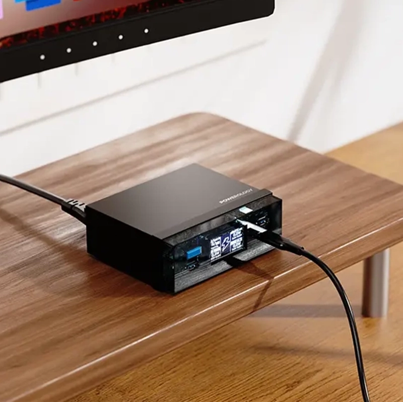 پایه شارژر POWEROLOGY مدل PowerHub Desktop Charging Station PD65W 6 49fcb416ff3f622aa8f5888261652027