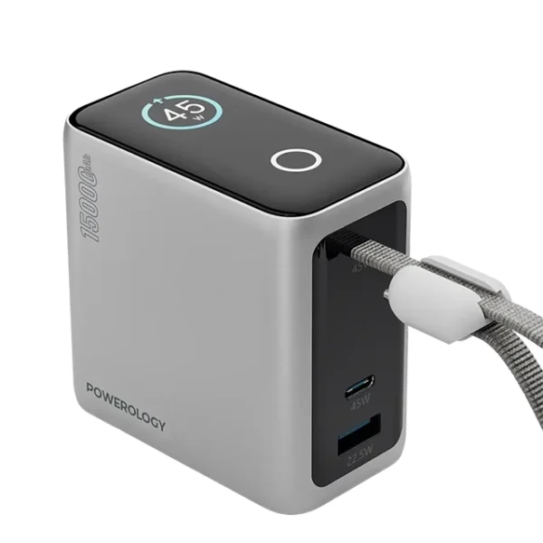 Alternative view of پاوربانک مینی 15000 میلیآمپر پاورولوژی Powerology 15000mAh Mini Power Bank PPBCHA60