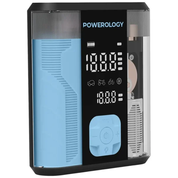 جامپ استارتر و پمپ باد پاورولوژی Powerology 3-In-1 Jump Starter & Tire Inflator 9 Powerology 3 In 1 Jump Starter Tire Inflator3