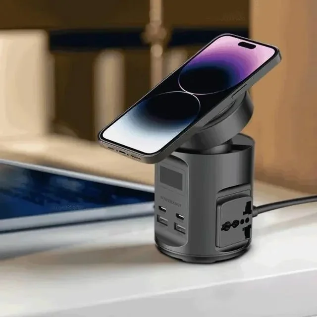 شارژر رومیزی پاورولوژی Powerology Magsafe Dual PD Charger 4 Q SKnjeSsf9JXGTh